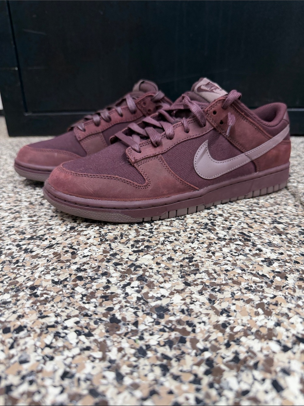 Nike Dunk Low Retro Burgandy Crush FB8895-600 Brand New